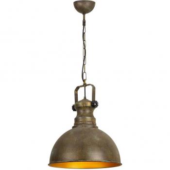 Lámpara Colgante Saglam 3710 de Ø31 cm en Oro Antiguo, 1 Bombilla