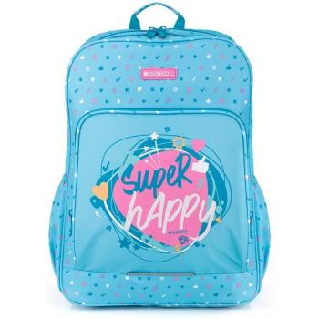 Mochila adaptable a carro Gabol Confetti Celeste