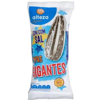 Pipas de girasol gigantes tostadas con sal