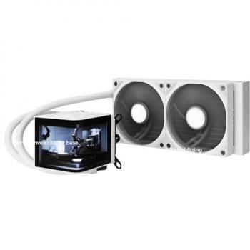 Kit de Refrigeración Líquida AIO TRYX Panorama 240mm Blanco con Pantalla 3D-AMOLED