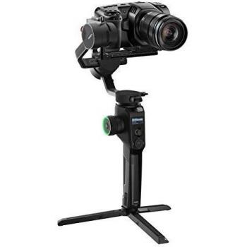 Moza Aircross 2-3 Axis Estabilizador electrónico Ultraligero para cámaras sin Espejo Carga útil máxima 3, 2 kg Negro ACGN05