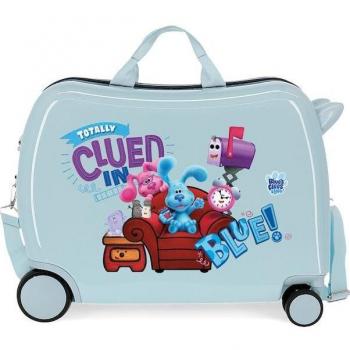 Maleta Infantil Correpasillos Blue's Clues & You Totally Clued In 34L Rígida ABS Azul