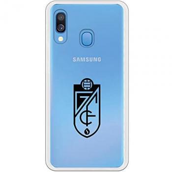 Funda Original Transparente con Escudo Negro Granada para Samsung Galaxy A20e SS18-19