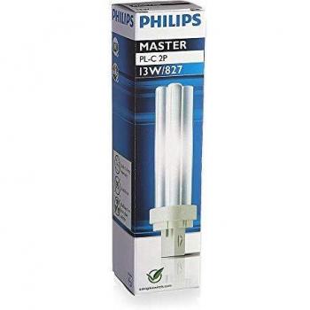 Philips Master PL-C 13W 827 2P G24d-1 | Luz Cálida - Ahorro de Energía