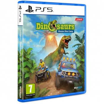 Merge Games Dinosaurs Mission Dino Camp PS5 - Videojuego de aventura y simulación, para PlayStation 5, ambientado en un campamento de dinosaurios, incluye gráficos coloridos y animaciones dinámicas, permite explorar diferentes entornos
