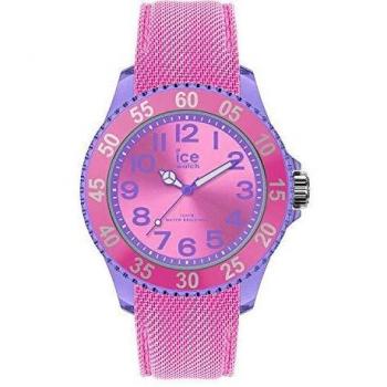 ICE-WATCH, ICE Cartoon Dolly, Reloj Rosa para Niña con Correa de Silicona, 017729 (Small