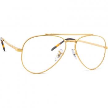 Ray-Ban New Aviator RX3625V 3086 Men's Eyeglasses Gold Size 55