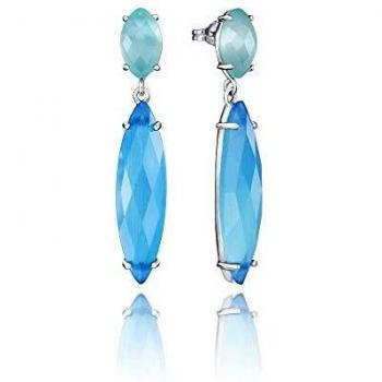 Pendientes Colgante Viceroy 9028E000-43 mujer plata Cristal