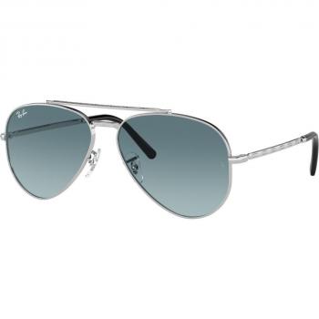 Ray-Ban RB3625 New Aviator 003/3M Men's Sunglasses Silver Size 58