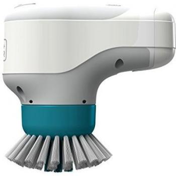 Black + Decker BHPC-130 - Cepillo Turbo de Limpieza, Color Blanco y Azul, 5x10x19 cm