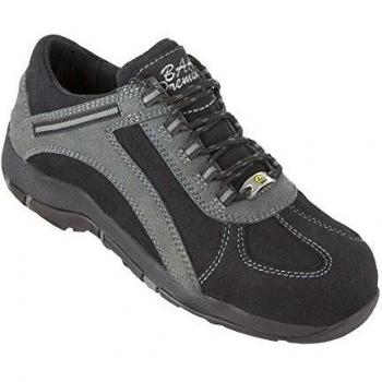 Baak 3216 - Señoras calzado de seguridad prima mujer sally s3 esd zapatos bgr 191 nº 38, negro,