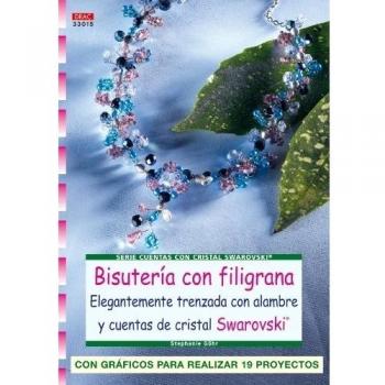 Serie Swarorovski nº 15. BISUTERÍA CON FILIGRANA.