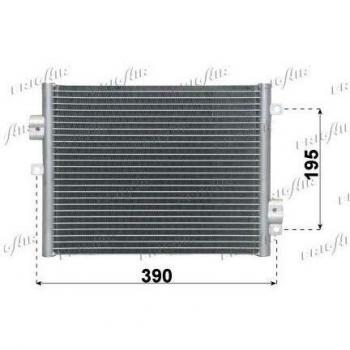 Condensador de Aire Acondicionado FRIGAIR 0835.3002 para Coche