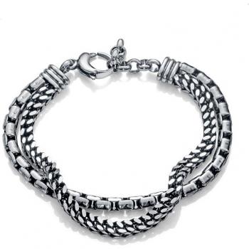 Pulsera Viceroy Beat 1321P01010 acero envejecido