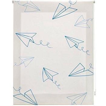 Sleepens Storalia - Estor Digital Infantil Art Print - Aviones - 140x250 cm