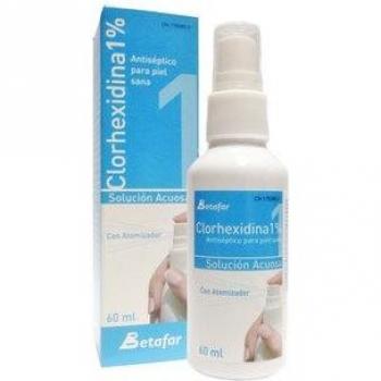 Clorhexidina Betafar 1% Solución Acuosa Antiséptica Piel 125ml