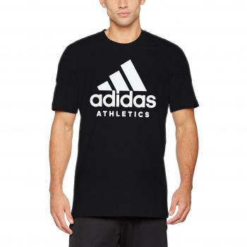 adidas Sid Branded Tee Camiseta, Hombre, Negro, XL