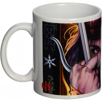 sémic smug099 – taza a la Effigie de Elektra – Heroína de los comics marvel – blanco