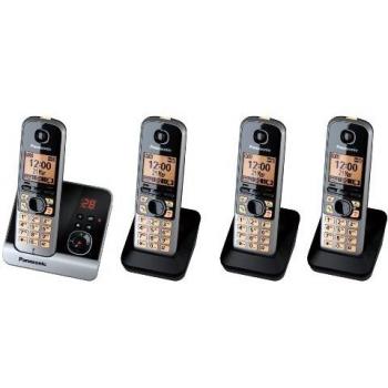 Panasonic KX-TG6724GB Quattro - Teléfono inalámbrico