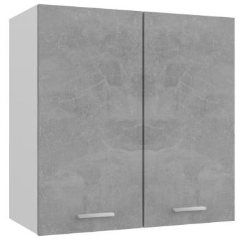 Hanging Cabinet Concrete Grey 60x31x60 cm Engineered Wood