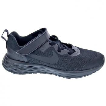 Zapatillas Nike Revolution 6 para Niños en Color Negro