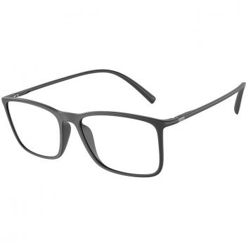 Giorgio Armani AR7244U 5060 Men's Eyeglasses Grey Size 55 (Frame Only) - Blue Light Block Available