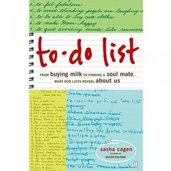 Sasha Cagen's Insightful To-Do List: Discovering Personal Revelations from Daily Tasks