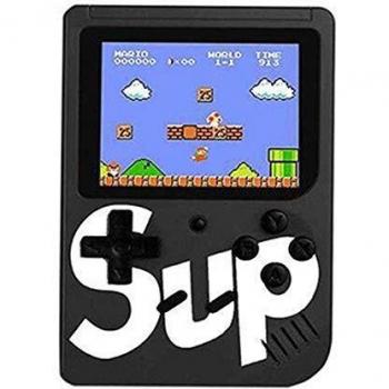 E-NUC Consola Sup Game Box 400 Juegos Negra