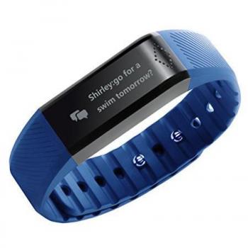 Toprime ZPDX6BEVH1 - Pulsera de Actividad con Alertas de Información y Telefónicas, color Azul