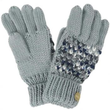 Regatta Frosty III' Acrylic Knit Guantes, Mujer, Light Steel, L/XL