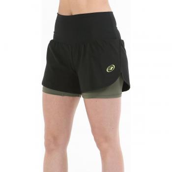 Short Bullpadel Jonio Negro Mujer