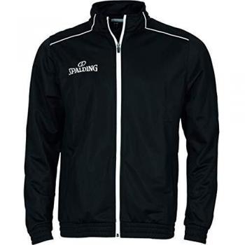 Spalding Team Warm Up Jacket Sudadera, Hombre, Black/White, 116