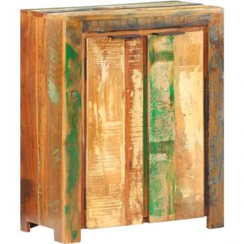Aparador de madera maciza reciclada 59x33x75 cm