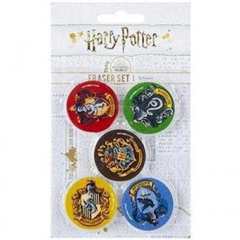 Juego de borrador de 5 piezas de Harry Potter