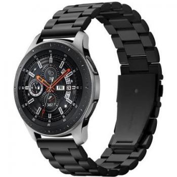 Pulsera Moderna Spigen de Acero Inoxidable para Samsung Galaxy Watch 46mm Negra