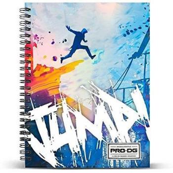 PRODG Jump-Cuaderno Papel Cuadriculado DIN A5