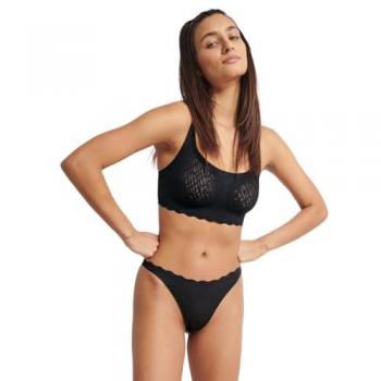String Sloggi Zero Feel Bliss Negro Talla XS para Mujeres
