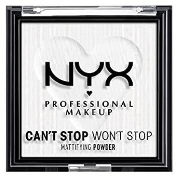 NYX Professional Makeup Can't Stop Won't Stop Mattifying Powder, Mattifying Powder, Shade 11 Bright Translucent, 6 g