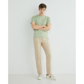 Pantalón chino deportivo Slim Fit beige Gant