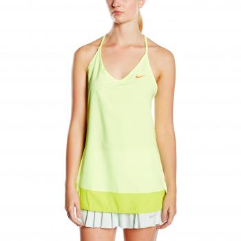 Nike Tanktop Slam Tunic - Ropa, color verde, talla XL