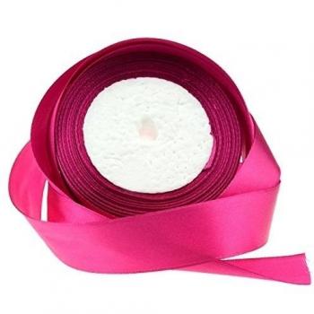 FiveSeasonStuff - 1 rollo de cinta de satén para manualidades, 1 cara, #16 AMARANTH,