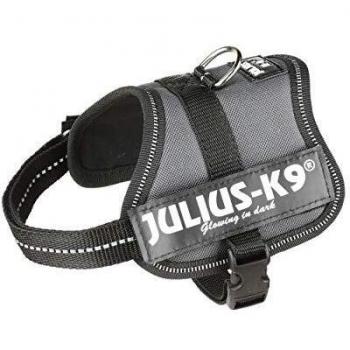 Arnés para Perro Julius-K9 Power Antracita 2 Baby 2 (XS/S) 33-45 cm H18 mm