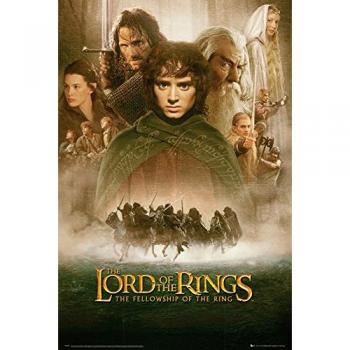 Póster La Comunidad del Anillo - El Señor de los Anillos (61 x 91,5 cm) - Decora Tu Hogar