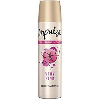 Desodorante en spray Impulse Very Pink 75 ml - Aroma floral para mujeres