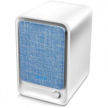 LEVOIT LV-H126 Purificador de Aire con Filtro HEPA Combinado y Filtro de Carbón para Personas Alérgicas y Fumadoras, Liviano y Portátil, Ideal para Estaciones de Trabajo de Oficina, Azul
