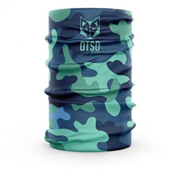 Braga Tubular Otso Camuflaje Azul Verde 50 x 25 cm