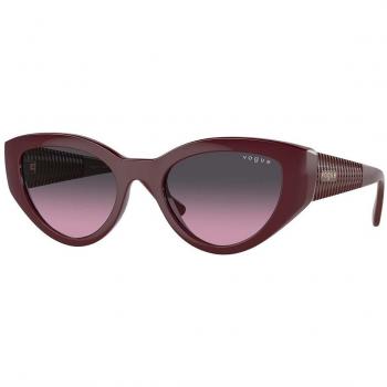 Vogue Eyewear VO5566S 304890 Women's Cat Eye Sunglasses Bordeaux Size 52