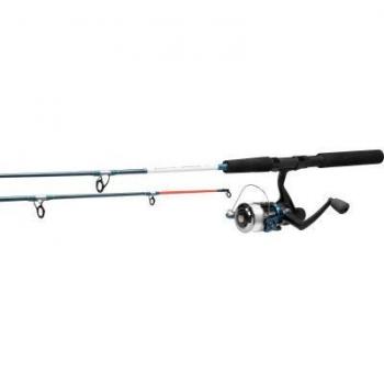 Combo de Spinning Kinetic Fantastica CC 4'6 P5 75-300g 1seg + Carrete Fantastica 6000RD Negro