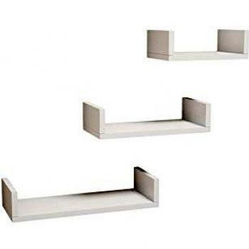 Home Factory Set Estantería De Pared 3 Uds. Lilium