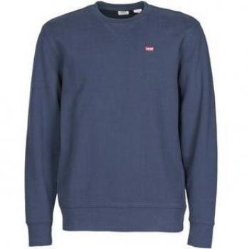 Levi's® Sustainable Casual Cotton Sweatshirt New Original Crew for Men - Navy Blue (XXL)